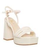 Sandales Yuna écrues - Talon 11 cm