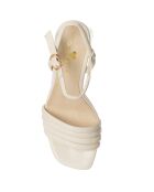 Sandales Yuna écrues - Talon 11 cm