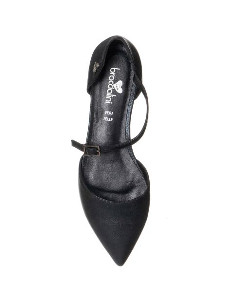 Slingbacks Mao noires