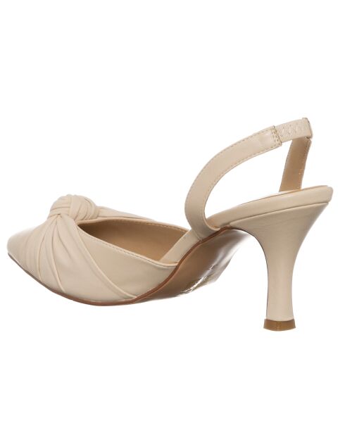 Slingbacks Mazo beiges - Talon 8 cm
