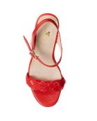 Sandales Pola rouges - Talon 12 cm