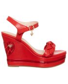 Sandales Pola rouges - Talon 12 cm