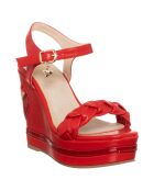 Sandales Pola rouges - Talon 12 cm