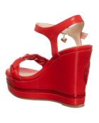 Sandales Pola rouges - Talon 12 cm