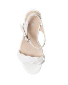 Sandales Pola blanches - Talon 12 cm