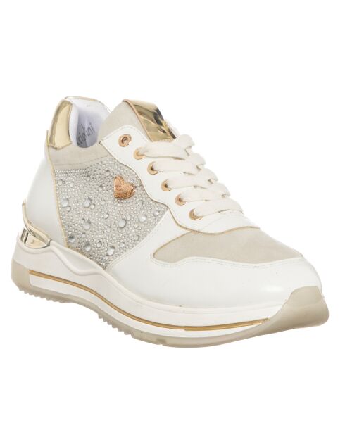 Sneakers Loka blanc/doré