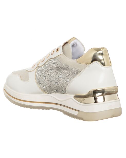 Sneakers Loka blanc/doré