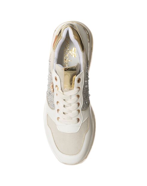 Sneakers Loka blanc/doré