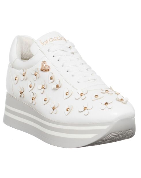 Sneakers Moa blanc/doré