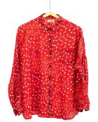 Chemise Spring rouge