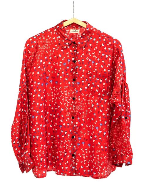 Chemise Spring rouge