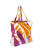 Sac Eucalyptus violet - 34x36x16 cm