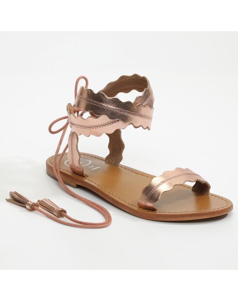 Sandales Sunsetbay rose gold