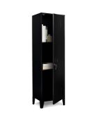 Armoire storen noire - 38.5x38.5x133 cm