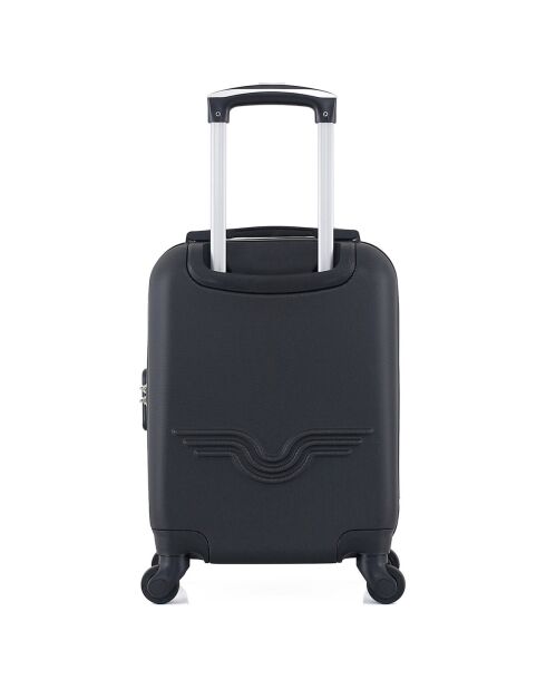 Valise Cabine XXS 4 roues simples Brooklyn 46 cm noire