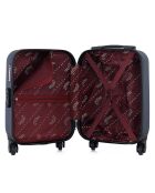 Valise Cabine XXS 4 roues simples Brooklyn 46 cm bleue
