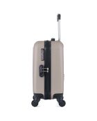 Valise Cabine XXS 4 roues simples Brooklyn 46 cm beige