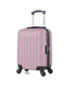 Valise Cabine XXS 4 roues simples Brooklyn 46 cm rose doré