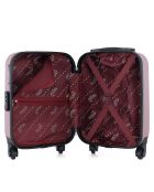 Valise Cabine XXS 4 roues simples Brooklyn 46 cm rose doré