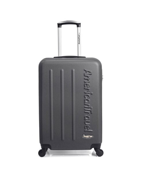 Valise Cabine XXS 4 roues simples Bronx 46 cm gris foncé