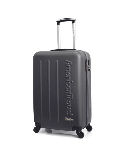 Valise Cabine XXS 4 roues simples Bronx 46 cm gris foncé