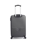 XXS Kabinenkoffer 4 Einzelräder Bronx 46 cm dunkelgrau