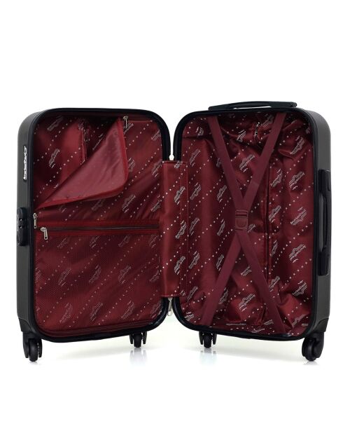 Valise Cabine XXS 4 roues simples Bronx 46 cm gris foncé