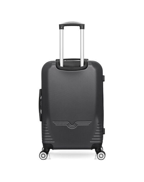 Long Stay Koffer 4 dubbele wielen Dc 75 cm donkergrijs