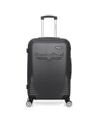 Valise Moyen Séjour 4 roues doubles Dc 65 cm gris foncé