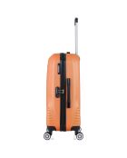 Long Stay Koffer met 4 dubbele wielen DC 75 cm oranje