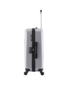 Valise Moyen Séjour 4 roues simples Detroit 65 cm grise