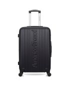 Valise Moyen Séjour 4 roues simples Springfield 65 cm noire