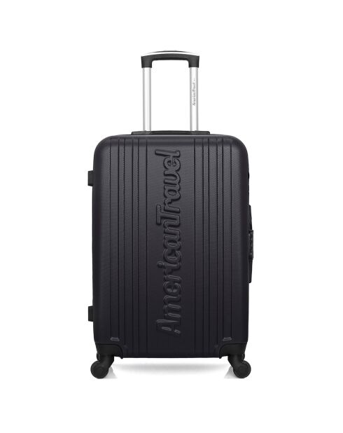 Valise Moyen Séjour 4 roues simples Springfield 65 cm noire