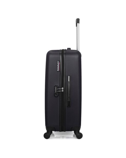 Valise Moyen Séjour 4 roues simples Springfield 65 cm noire