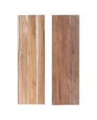 Banc en teck Barcelona naturel - 90x25x45 cm