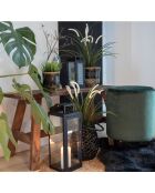 Banc en teck Barcelona naturel - 90x25x45 cm