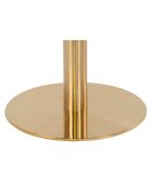 Esstisch aus weißem Bozener Marmor - D.70x75cm