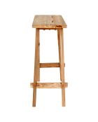 Konsolentisch Girona aus natürlichem Teakholz - 90x40x80 cm