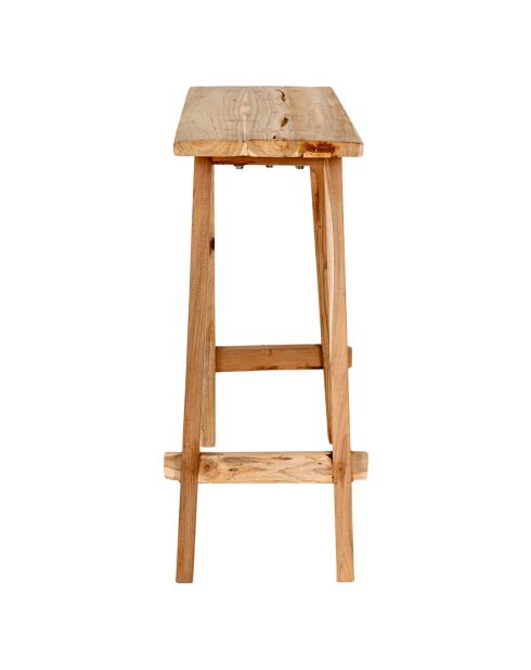 Konsolentisch Girona aus natürlichem Teakholz - 90x40x80 cm