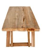 Konsolentisch Girona aus natürlichem Teakholz - 90x40x80 cm