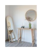 Konsolentisch Girona aus natürlichem Teakholz - 90x40x80 cm