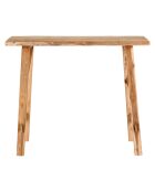 Konsolentisch Girona aus natürlichem Teakholz - 90x40x80 cm