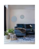 Hellbraunes künstliches Lammfell +- 50x85x6,5 cm