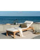 Tapis en plastique 100% recyclé Menorca sable - 140x200 cm