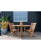 Huelva teakhouten buitentafel - 120x60x75 cm