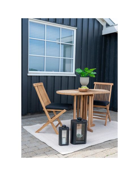 Huelva teakhouten buitentafel - 120x60x75 cm