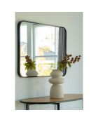 Beigefarbene Keramikvase - D.14,5 x 26,5 cm