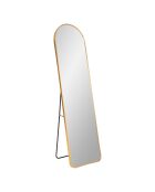 Miroir en aluminium Madrid laiton - 40x150 cm