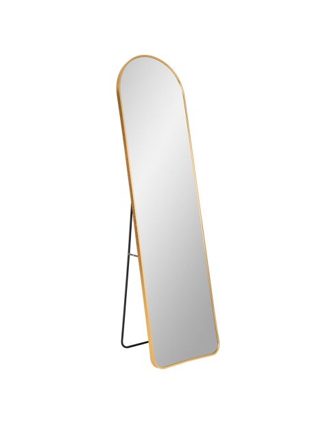 Miroir en aluminium Madrid laiton - 40x150 cm