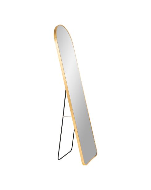 Miroir en aluminium Madrid laiton - 40x150 cm